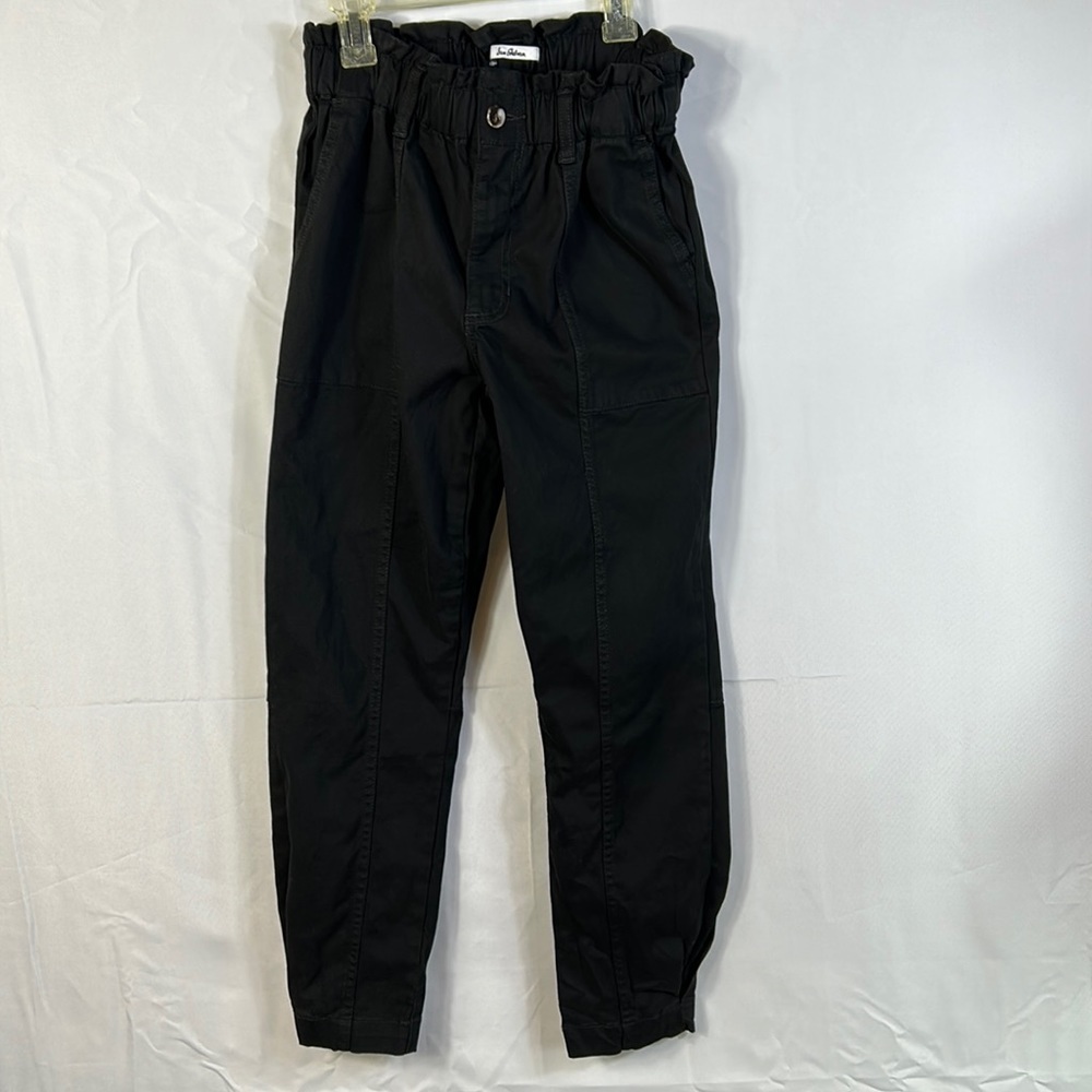 Sam Edelman Black Pants Size 27. Stretch Waistband Straight Leg New